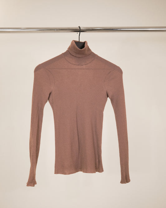 Yves Saint Laurent Rive Gauche Cashmere Turtleneck Sweater