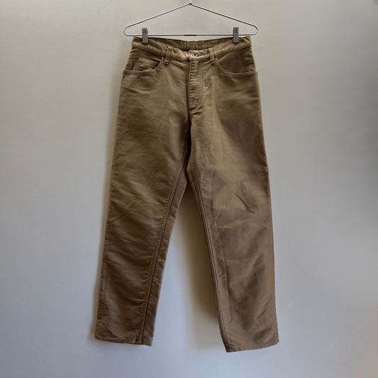 Auralee Finx Dyed Pants