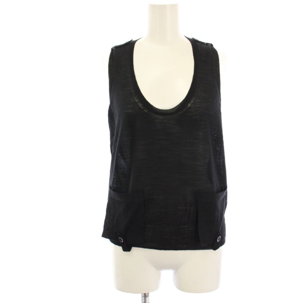 Yves Saint Laurent Sleeveless Knit Top
