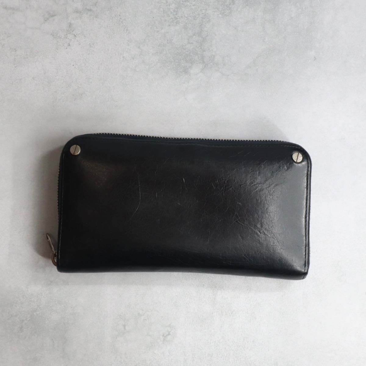 Balenciaga Classic Screw Wallet - Black
