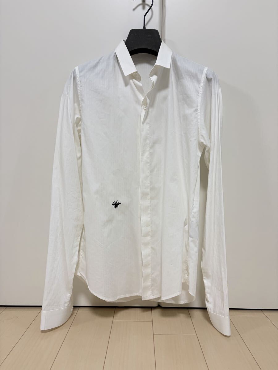 Dior Homme Navigate Bee Embroidery Dress Shirt