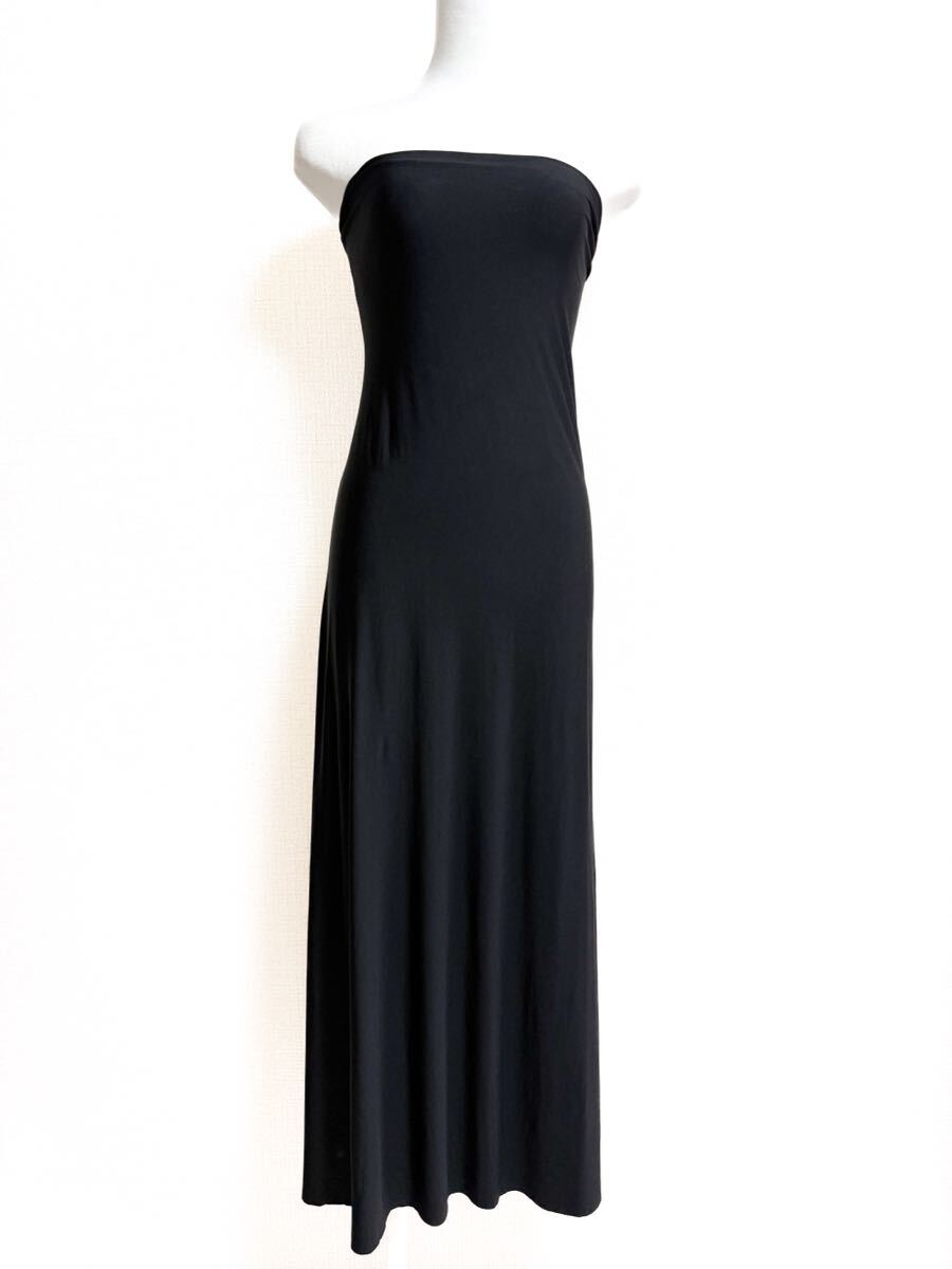 Issey Miyake Strapless Long Dress