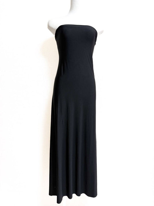 Issey Miyake Strapless Long Dress