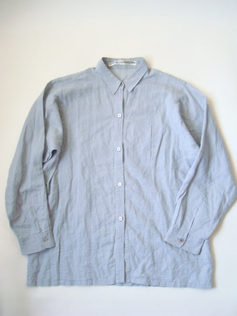 Comme Des Garcons Linen Iron Pocket Shirt 