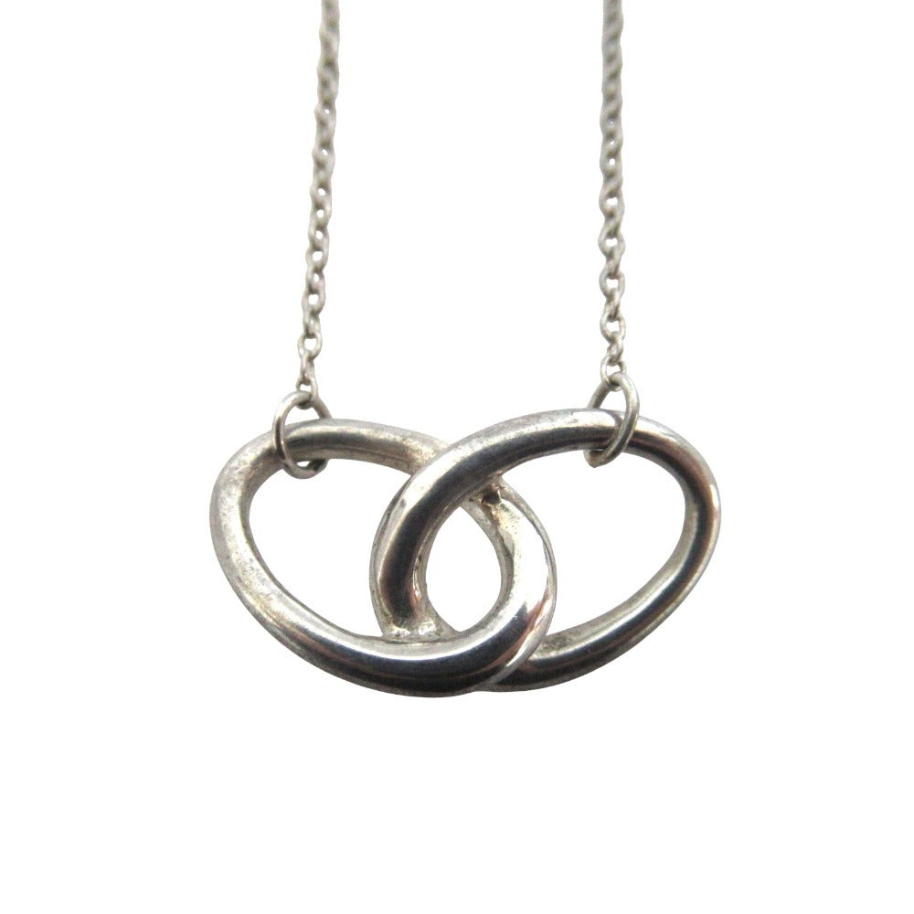 Tiffany Elsa Peretti Double Loop Necklace