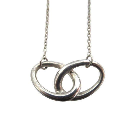 Tiffany Elsa Peretti Double Loop Necklace
