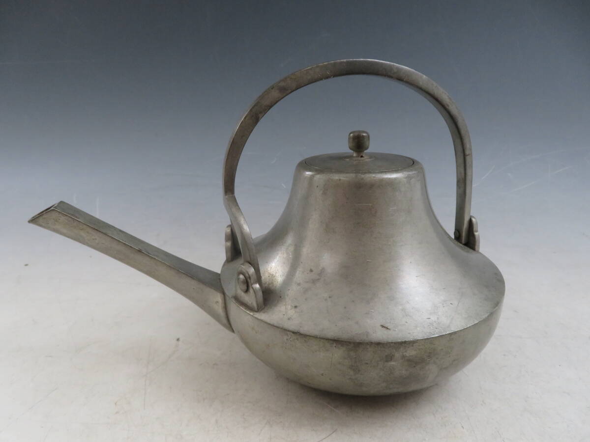 Antique Tin Tea Pot