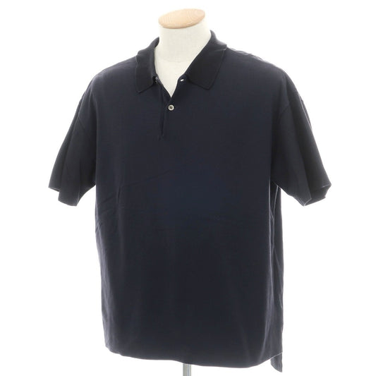 Auralee Oversized Short Sleeve Polo Shirt