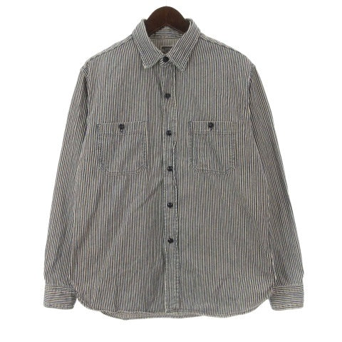 Kapital Hickory Stripe Long-Sleeve Shirt